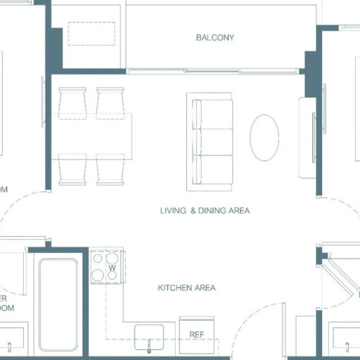 CANVAZ Palette Cherngtalay, 2 bedroom apartments - from 61 m²
